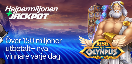 Hajper casinobonus välkomstpaket